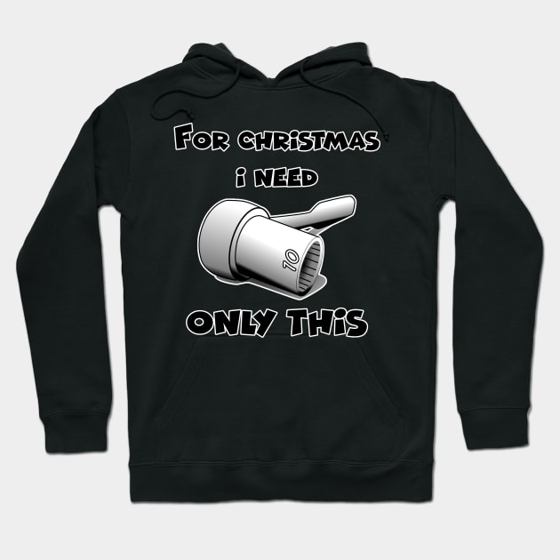 Merry chrismas, car guy, car enthusiast merry chrismas, happy holidays, 10mm socket wrench  (3) Hoodie by CarEnthusast